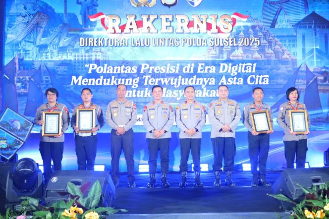 
 Kapolda Sulsel Buka Rakernis Fungsi Lantas T.A. 2025, Dorong Polantas Presisi di Era Digital