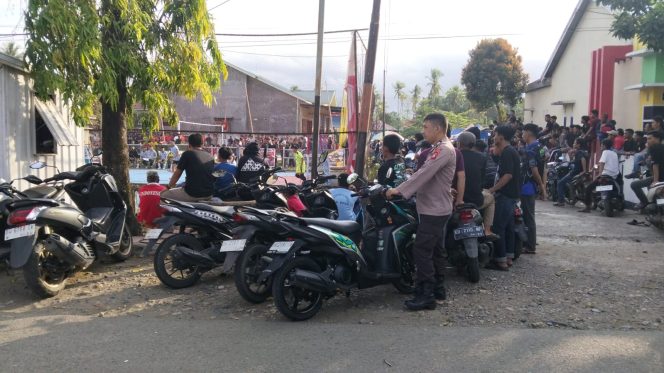 
 Polsek Sibulue Amankan Kegiatan Masyarakat Sambut HUT ke-80 Kemerdekaan RI
