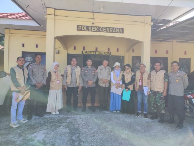 
 ‎Polsek Cenrana Terima Kunjungan Tim Penilai Lomba Kebersihan