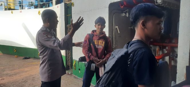 
 Berikan Pelayanan Saat Keberangkatan Kapal, Ciptakan Rasa Aman Kepada Pengguna Jasa