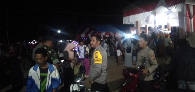 
 ‎Pastikan Kamtibmas di Wilayah Perkemahan Berjalan Kondusif, Gabungan TNI–Polri Laksanakan Pengamanan