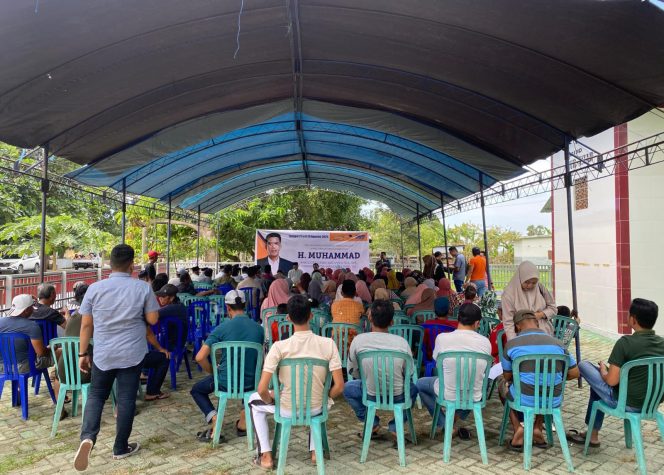 
 Kanit Intelkam Polsek Awangpone Memantau Pengawasan APBD Tahun Anggaran 2025 di Kelurahan Macope