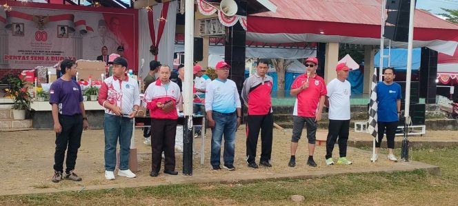 
 IPTU H.YULHAIDIR S.sos KAPOLSEK TONR A HADIR DI PEMBUKAAN GERAK JALAN SANTAI, TA LUPA TITIP PESAN KAMTIBMAS ,POLSEK TONRA, POLRES BONE