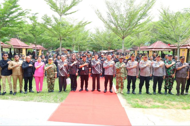 
 Kapolda Sulsel Buka Jambore dan Kemah Bhakti KBP3 Sulsel di Kab. Sidrap