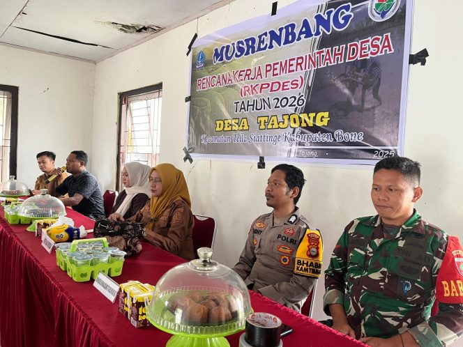 
 Brigpol Rudianto Wujudkan Sinergitas Hadiri Musrenbang Tingkat Desa