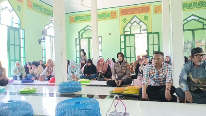 
 Brigpol Citra Demmu Kompak Bersama Pemerintah Desa Hadiri Peringatan Maulid Nabi