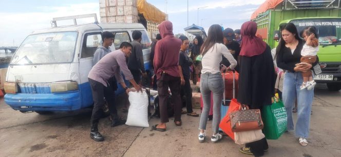 
 Lakukan Pengamanan Dan Pelayanan Saat Keberangkatan Kapal, Beri Rasa Aman Kepada Pengguna Jasa