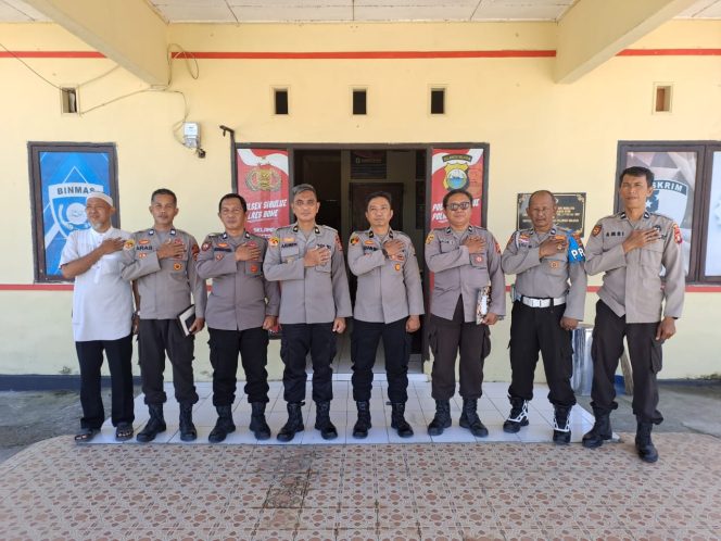 
 Supervisi Baglog Polres Bone Kunjungi Polsek Sibulue