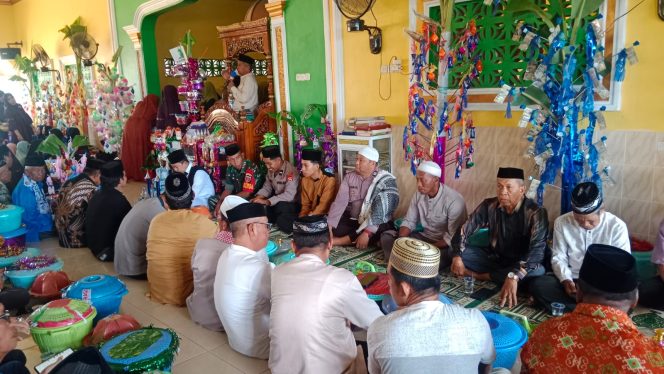 
 Hadir di Maulid Nabi, Aiptu H. Ismail Ajak Warga Teladani Akhlak Rasulullah