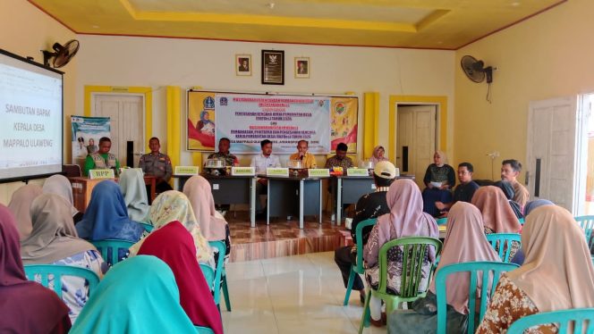 
 Polsek Awangpone Musyawarah Desa Penetapan dan Pengesahan RKPDes Tahun 2026 Desa Mappalo Ulaweng