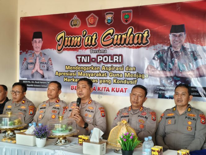 
 Tingkatkan Keamanan Polda Sulsel Intensifkan Patroli Bersama Tripika