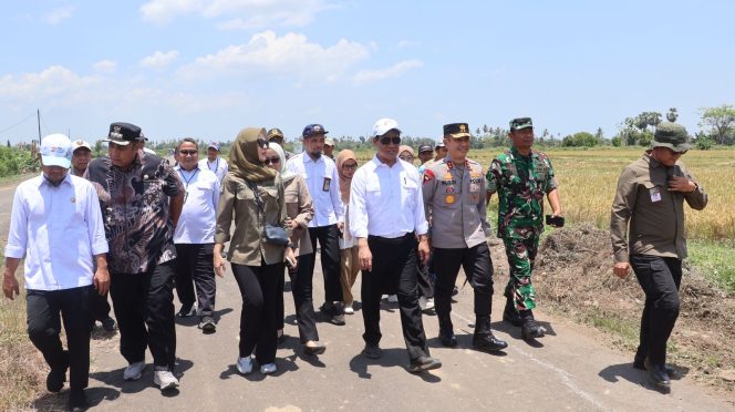 
 Kapolda Sulsel Hadiri Panen Raya Jagung Serentak Kuartal III di Kab. Gowa