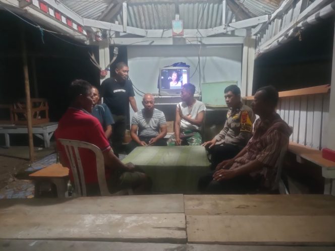 
 Pos Satkamling Maccedde Disambangi Bhabinkamtibmas, Warga Diminta Laporkan Sekecil Apapun Masalah