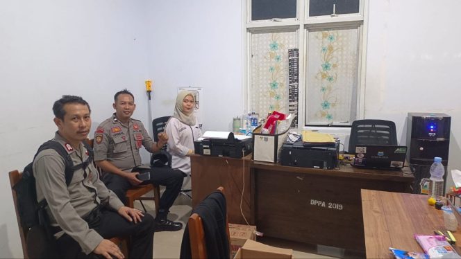 
 Aipda Jamaluddin Lakukan Kunjugan   Untuk  Jaga Situasi Kamtibmas   ,Polsek Tonra , Polres Bone