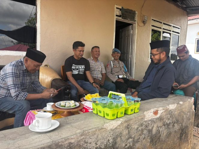 
 Kanit Intel Dan Kanit Reskrim Sambang ke Tokoh Masyarakat