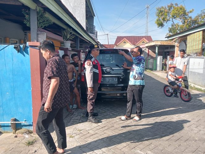 
 Polsek Tanete Riattang Hadir di Tengah Masyarakat, Samapta Gencarkan Patroli Keamanan