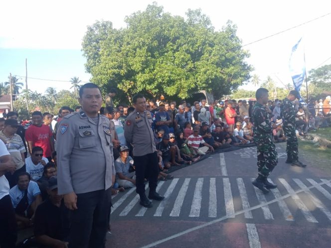 
 Kayla FC Juara Sanrego Cup 2025, Polsek Mare Sigap Amankan Jalannya Partai Final