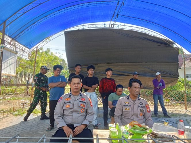 
 Polsek Awangpone Amankan Turnamen Lanjutan Lappo Ase Cup II Tahun 2025 di Desa Lappoase