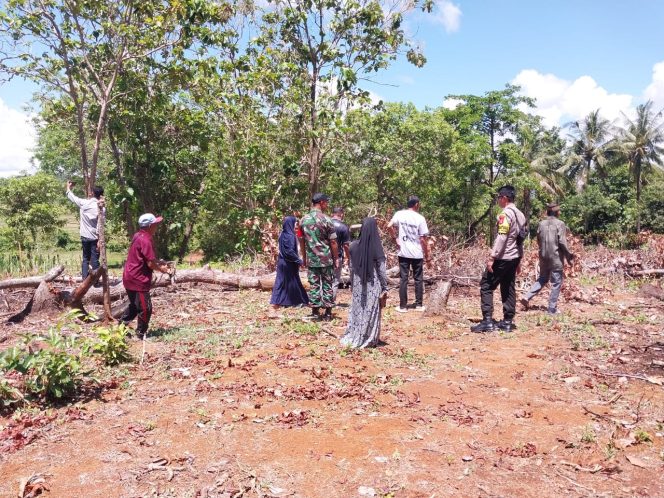 
 Sinergi Tiga Pilar, Sengketa Tanah DiBatu Gading Diselesaikan Secara Kekeluargaan