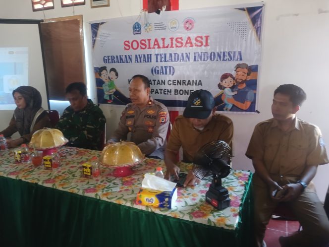 
 ‎Kapolsek Cenrana Hadiri Kegiatan Sosialisasi GATI di Desa Pallime
