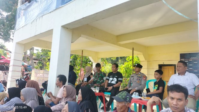 
 Polsek Awangpone Amankan Turnamen Sepak Bola Langali Cup XI Tahun 2025 Di Desa Unra