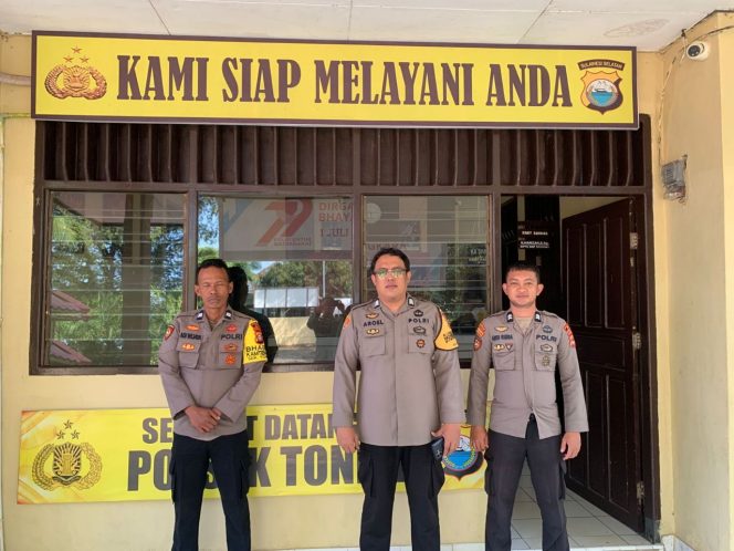 
 Penjagaan Mako Diperketat, Polsek Tonra Polres Bone