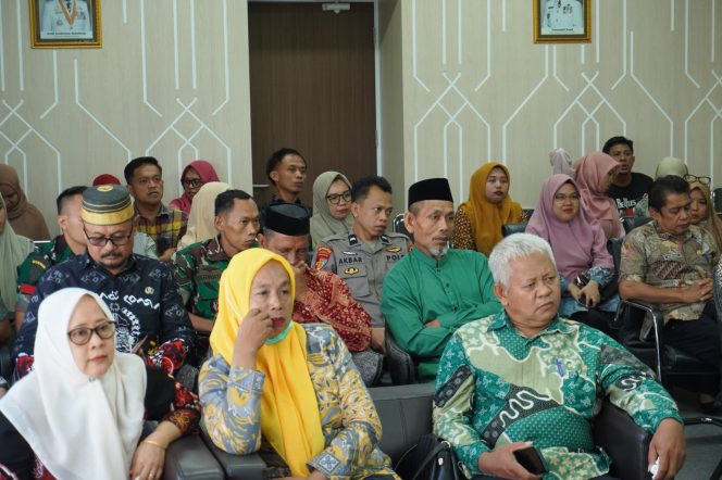 
 Bhabinkamtibmas Polsek Ponre hadir dalam acara FKP yang diselenggarakan oleh RSUD regional La Mappanenning