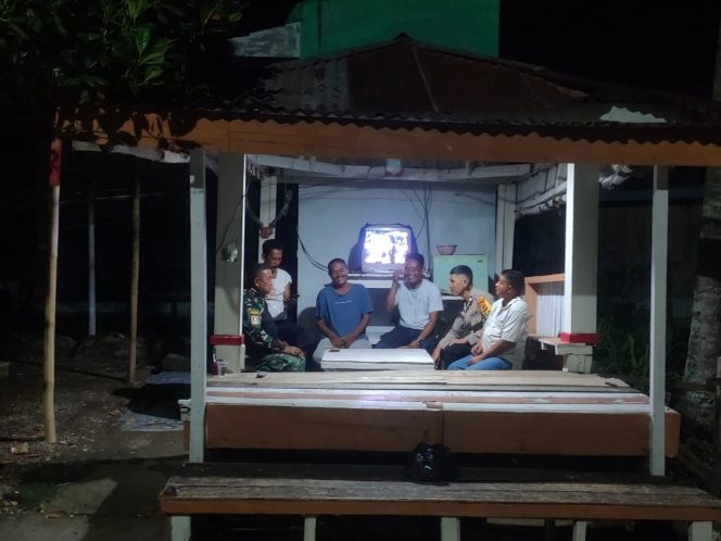 
 Polri Hadir di Tengah Masyarakat, Aiptu Baso Halim Dorong Keaktifan Satkamling Bajoe