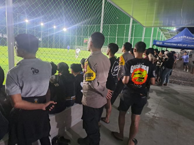 
 Abadi Mini Soccer Cup I Resmi Berakhir, Polsek Tanete Riattang Pastikan Situasi Kondusif Hingga Penutupan