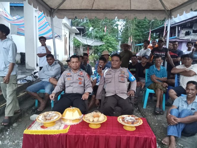 
 Polsek Awangpone Amankan Giat Turnamen Sepak Takraw Awolagading Cup I Tahun 2025