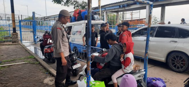 
 Lakukan Pengamanan Dan Pelayanan Saat Keberangkatan Kapal, Beri Rasa Aman