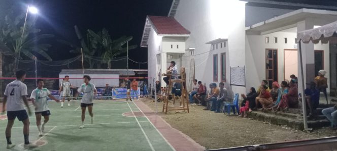 
 Polsek Awangpone Pengamanan Giat Turnamen Sepak Takraw Awolagading Cup I Tahun 2025