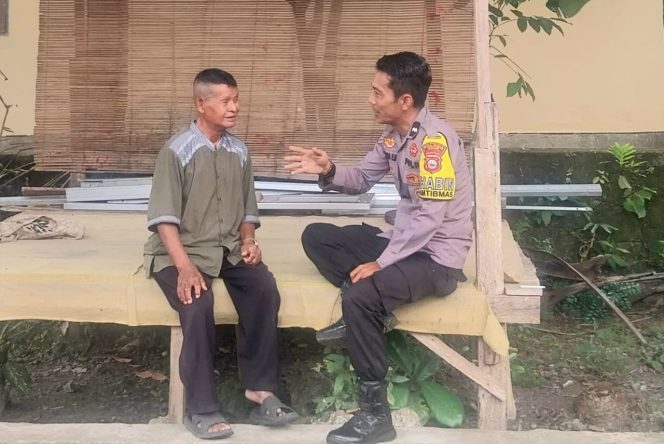 
 Bhabinkamtibmas Sambangi Warga Binaan, Dialogis Beri himbauan Kamtibmas