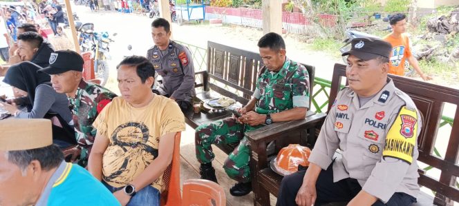 
 Polsek Awangpone Mengamankan Kegiatan Turnamen Sepak Bola Matuju Cup IX Tahun 2025