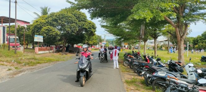 
 PERSONIL  POLSEK TONRA BRIPDA A.YUSRAN P. LAKUKAN PENGAWALAN PADA PADA SISWA SMP TONRA ,INI TUJUANNYA