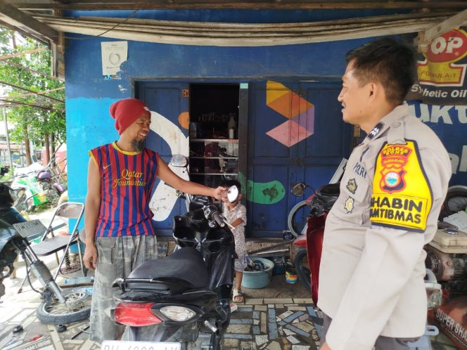 
 Aiptu Andi Rustan Lakukan Sambang dan Berdialog Seputar Persoalan Kamtibmas