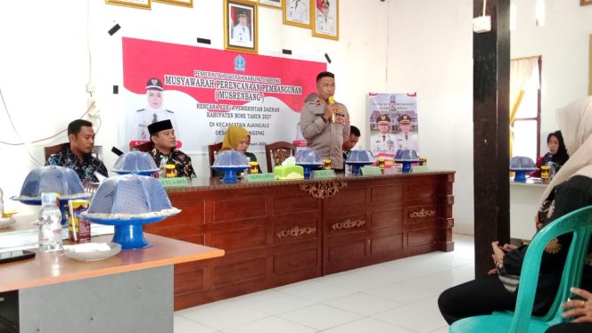 
 Musrenbang RKPD Kabupaten Bone Tahun 2027 Digelar di Desa Amessangeng Kecamatan Ajangale 