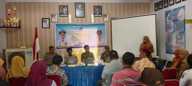 
 Polsek Awangpone Musrenbang RKPD Tahun 2026 Perencanaan Tahun 2027 di Kelurahan Macope