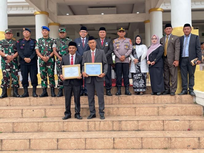
 Kapolsek Tanete Riattang Hadiri Upacara Hari Amal Bakti ke-80, Tegaskan Komitmen Polri Jaga Kerukunan Umat