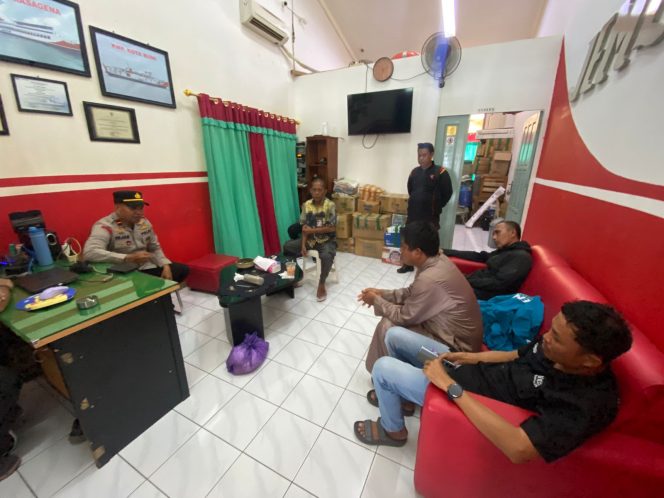 
 Berkoordinasi, Temui Pemilik Perusahaan Pelayaran Saat Terjadi Protes Oleh Sopir