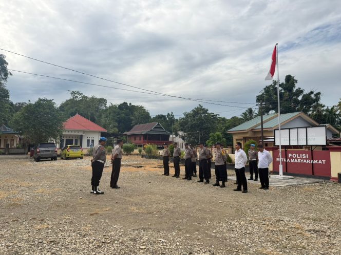 
 Wakapolsek Awangpone Berikan Arahan Pengamanan Musrenbang Tingkat Kecamatan