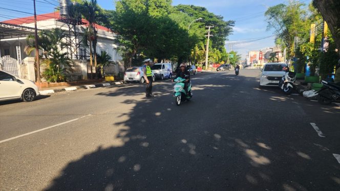 
 Unit Lantas Polsek Tanete Riattang Maksimalkan Pelayanan dan Pengawasan Lalu Lintas