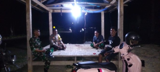 
 Aiptu Ulpiadi Turun Langsung Dampingi Pos Satkamling Tingkatkan Kamtibmas