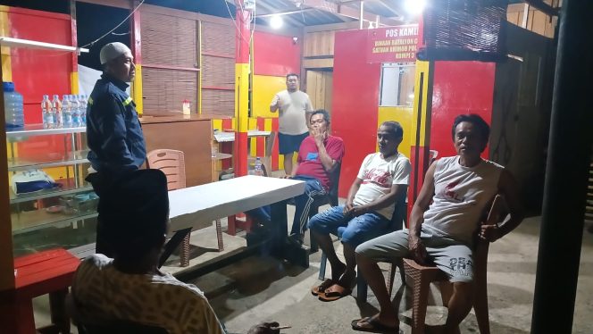 
 Aiptu Arwin Kunjungi Pos Satkamling Bhayangkara, Tingkatkan Kesiapsiagaan Warga