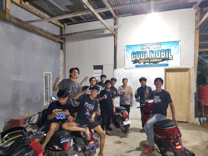 
 Bripka Tenri Lesang Ajak Pemuda Jaga Ketertiban dan Keamanan Lingkungan