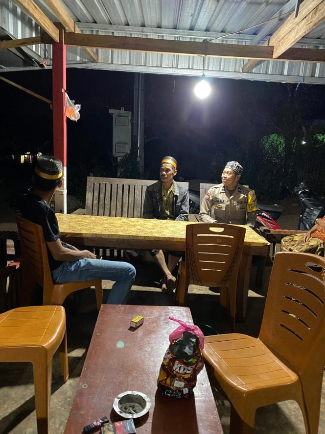 
 Pos Satkamling didesa salebba dikontrol oleh bhabinkamtibmas Polsek Ponre Aipda Andi Ikbal Rosani