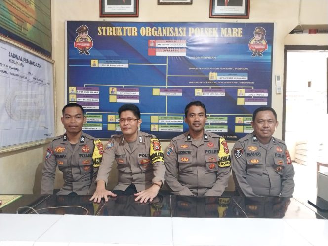 
 OPTIMALKAN PELAYANAN MASYARAKAT SERTA PAM MAKO, POLSEK MARE LAKSANAKAN SIAGA PENJAGAAN