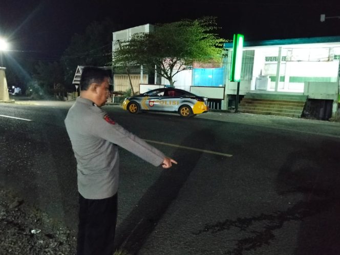 
 Cek TKP Laka Lantas Kelurahan Padaelo, Polsek Mare Lakukan Penanganan Cepat
