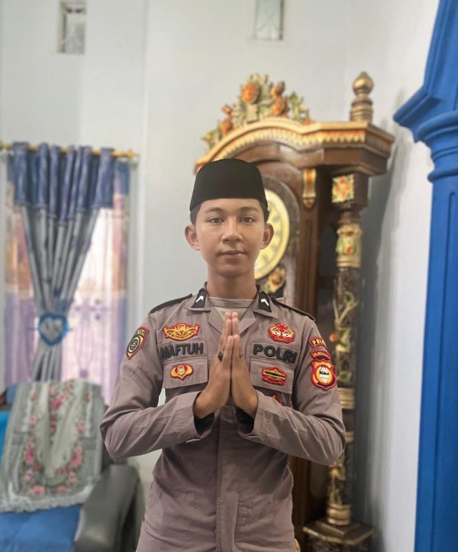 
 Alumni Barekpro Polri Hafidz Quran 2022, Bripda Maftuh Akan Bawakan Khutbah Sholat Ied di Kampung Halamannya
