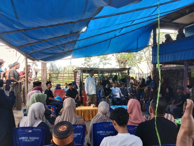 
 Kunjungan Menteri Pertanian RI di Desa Pincengpute, Bone Berlangsung Aman dan Lancar